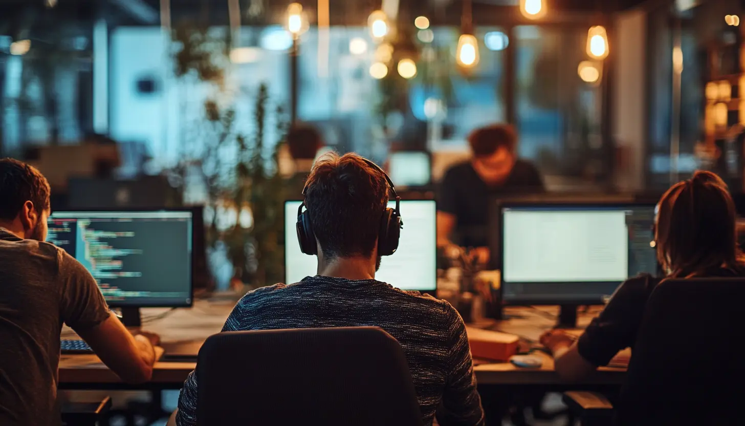 dev working